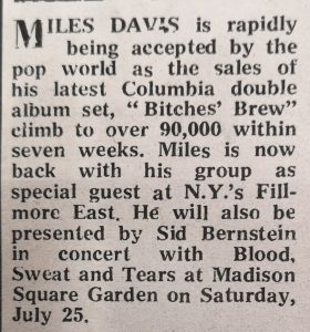 Melody Maker snippet
