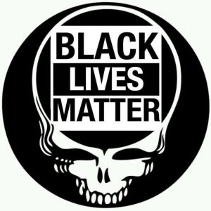 Steal Your Face Head with Black Lives Matter strapline