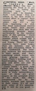 Melody Maker review