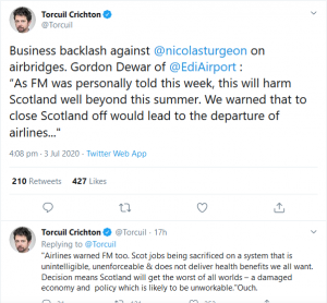 Twitter screenshot