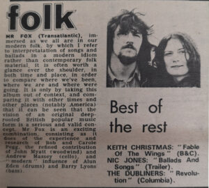 Melody Maker Clipping