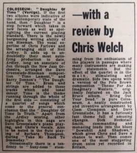 Melody Maker Cutting