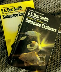 Two SF Novel Covers