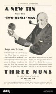 1935 Magazine Advert for 3 Nuns Tobacco