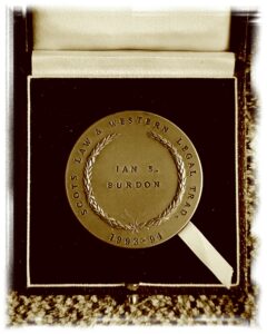 Class medal, 1993/94